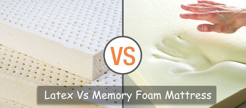 memory foam versus latex mattress