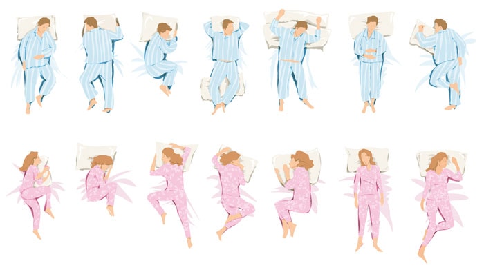 Different Sleeping Positions