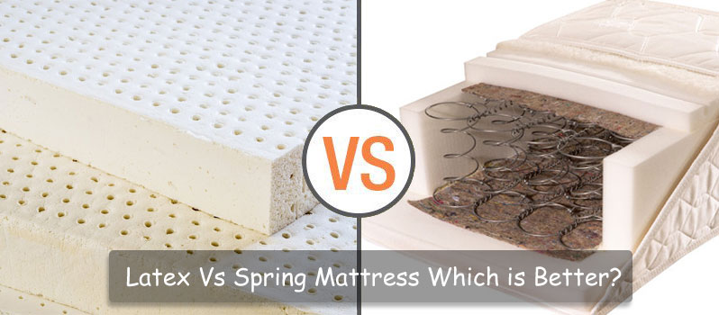 latex vs spring mattress