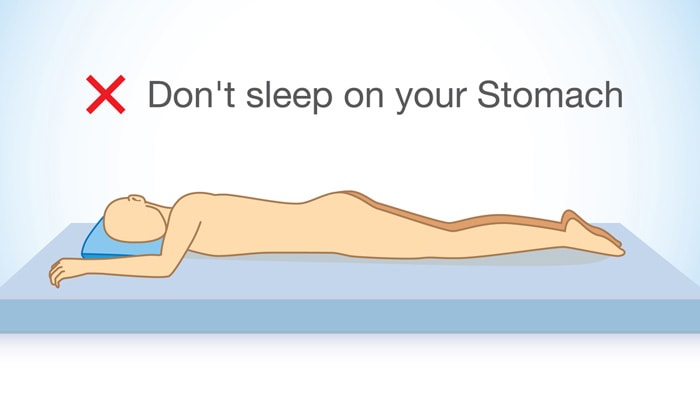 Front Sleepers: Do not Sleep on Your Stomach