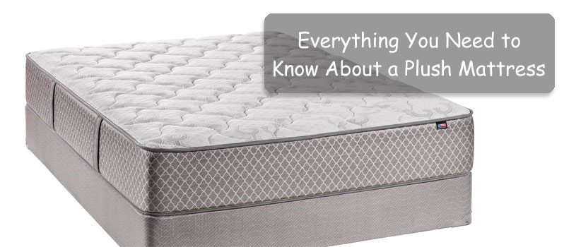 definition of plush mattress