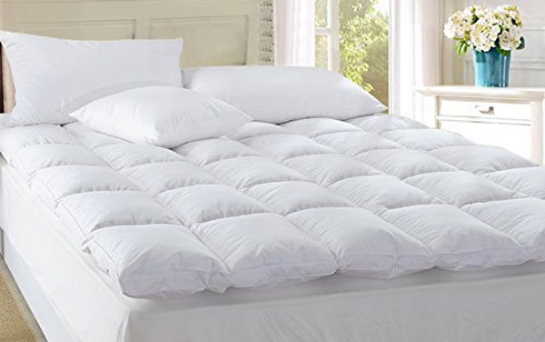Rose Feather White Goose Down and Feather Mattress Topper