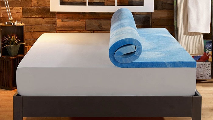 Sleep Innovations 4-Inch Dual Layer Topper