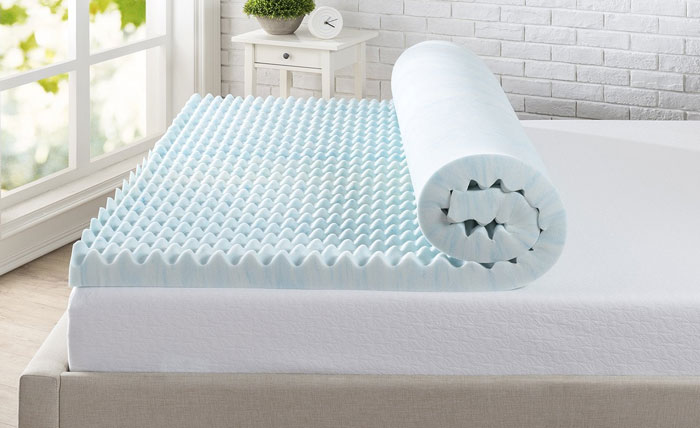 best gel memory foam mattress topper reviews