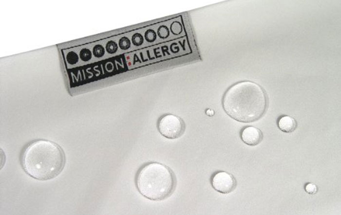 mission allergy mattress cover