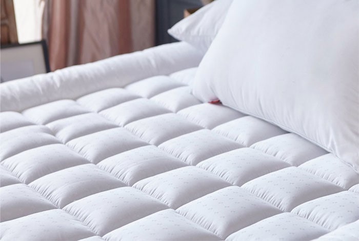 Details about   2" Hypoallergenic Allergy-Free Down Alternative Mattress Topper & Pad Protector 