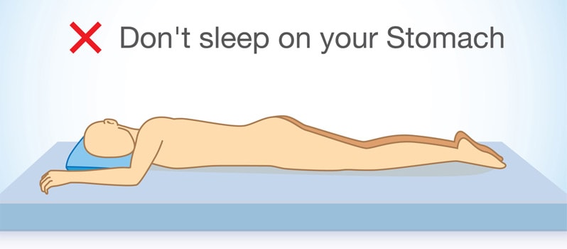 Why Sleeping On Your Stomach Is a Bad Idea