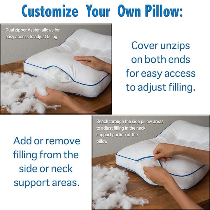 Nature's Guest Cervical Support Pillow Customization