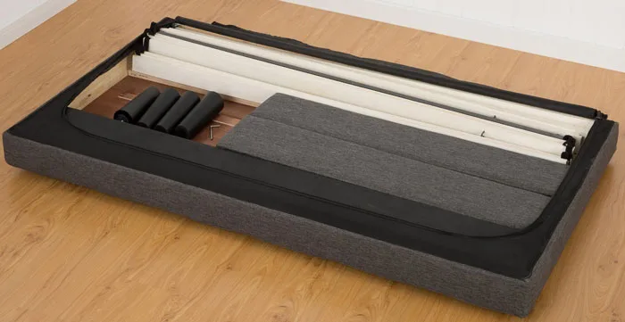 Zinus Upholstered Square Foundation
