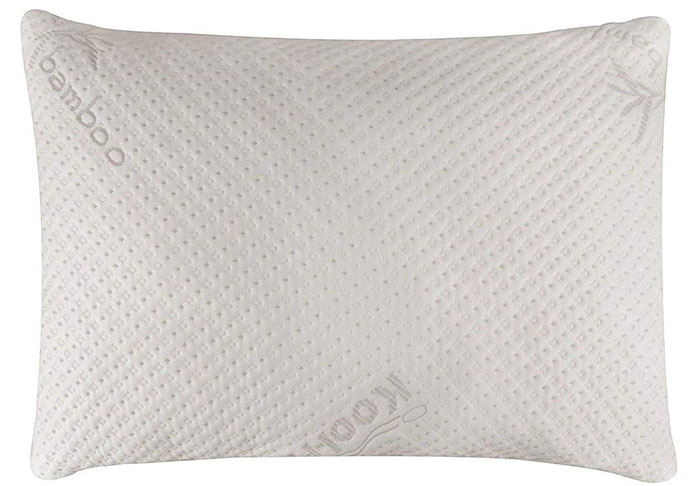 Snuggle-Pedic Ultra Luxury Bamboo Shredded Memory Foam Pillow