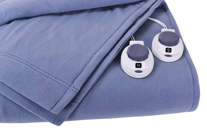 SoftHeat Luxury Micro-Fleece Electric Heated Blanket