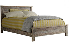 Distressed Wooden Beds