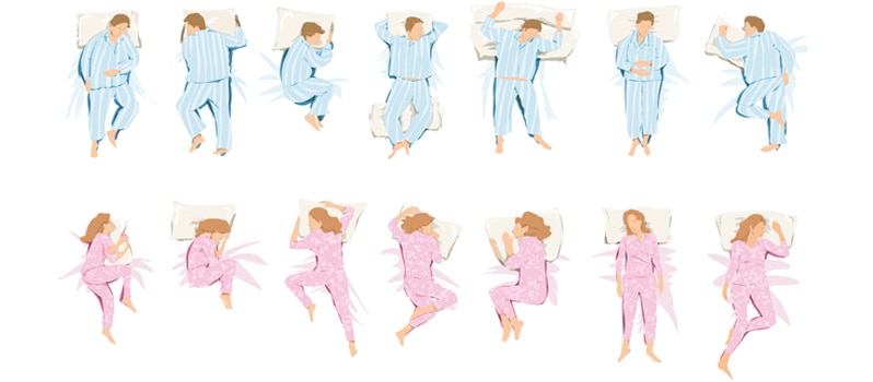 Different Sleeping Positions Featured Image