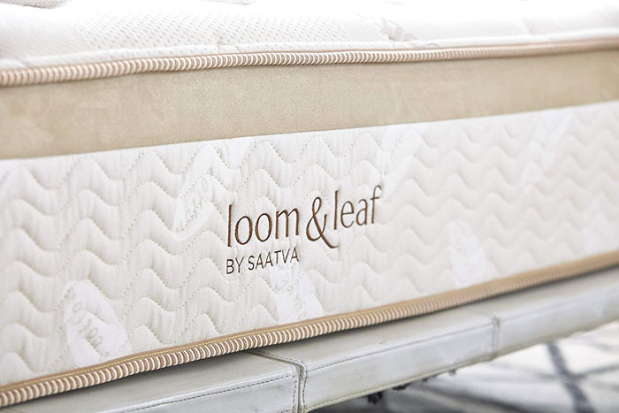 Loom And Leaf Mattress Side View