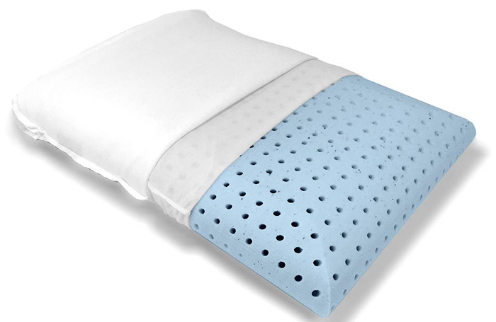 Bluewave Bedding Gel Infused Memory Foam Pillow