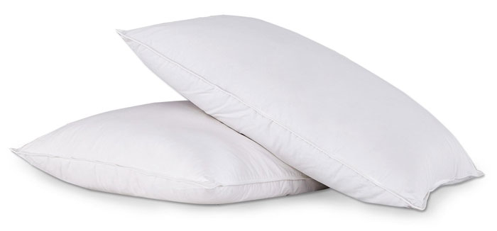 PEACE NEST White Goose Feather and Down Pillows