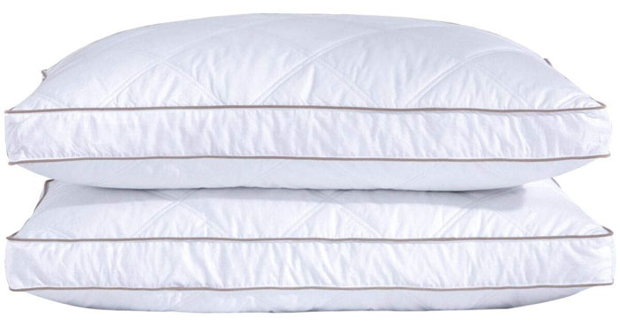 Puredown Natural Goose Down Feather Pillows