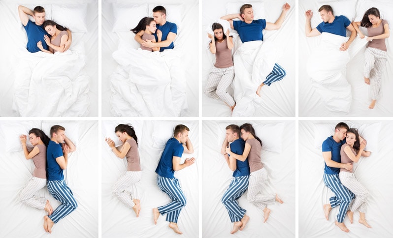 10 Best And Worst Sleeping Positions For Couples Insidebedroom