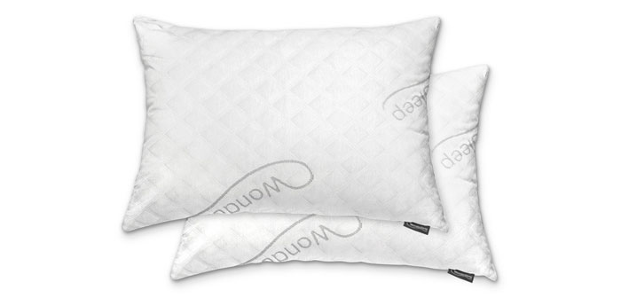 Wondersleep Premium Bamboo and Memory Foam Pillow