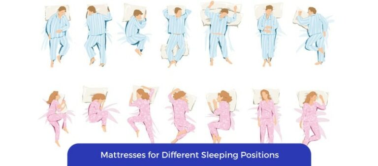 best mattress for different sleeping positions