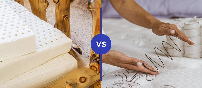 latex versus spring mattress