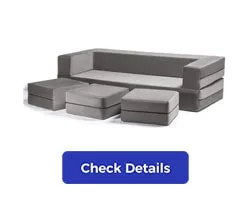 Jaxx Zipline Convertible Sleeper Sofa