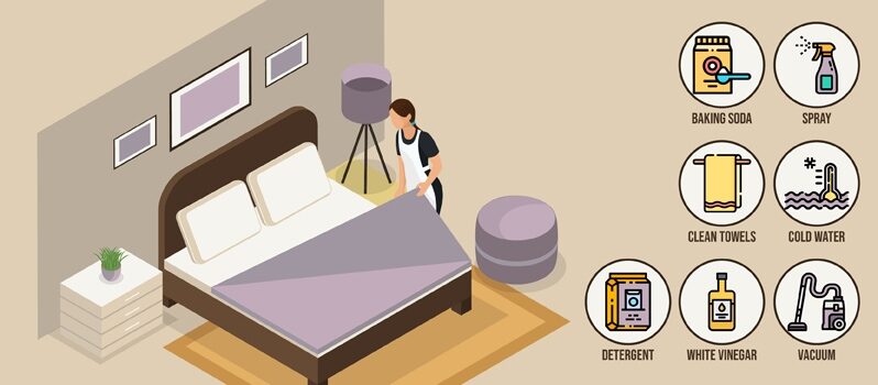 How to Remove Pee Stains and Smell From A Mattress