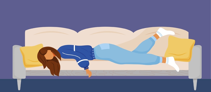Why It’s a Bad Idea to Fall Asleep On a Couch