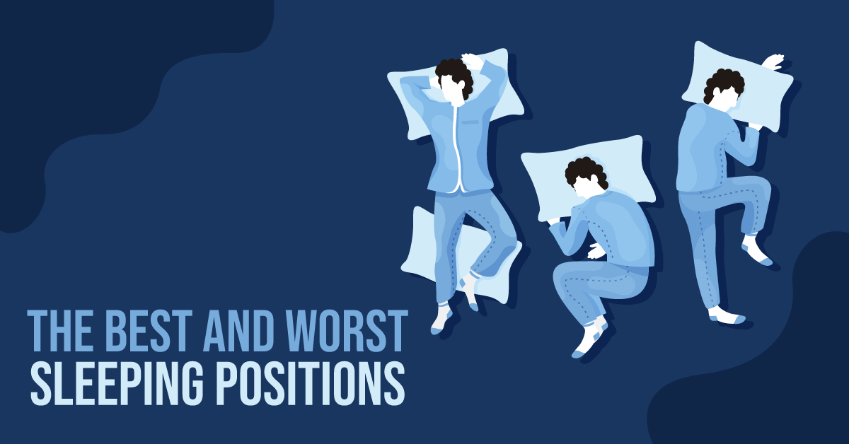 The Best and Worst Sleeping Positions • InsideBedroom