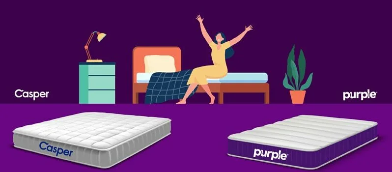 Casper Vs. Purple Mattress Casper Vs. Purple Mattress