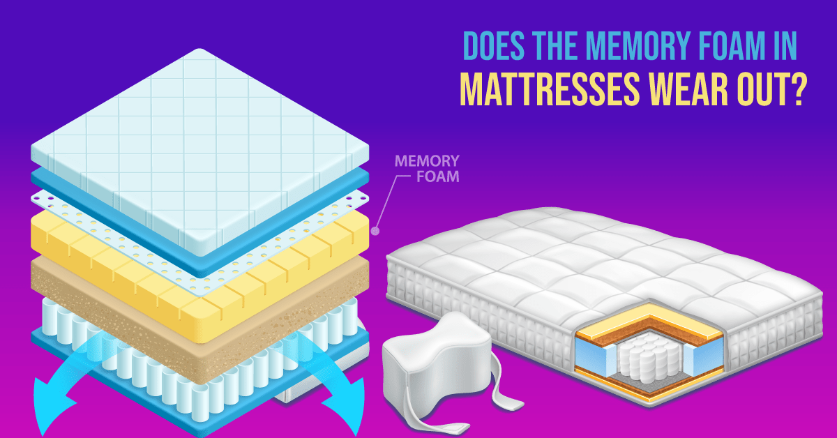 does a memory foam mattress wear out