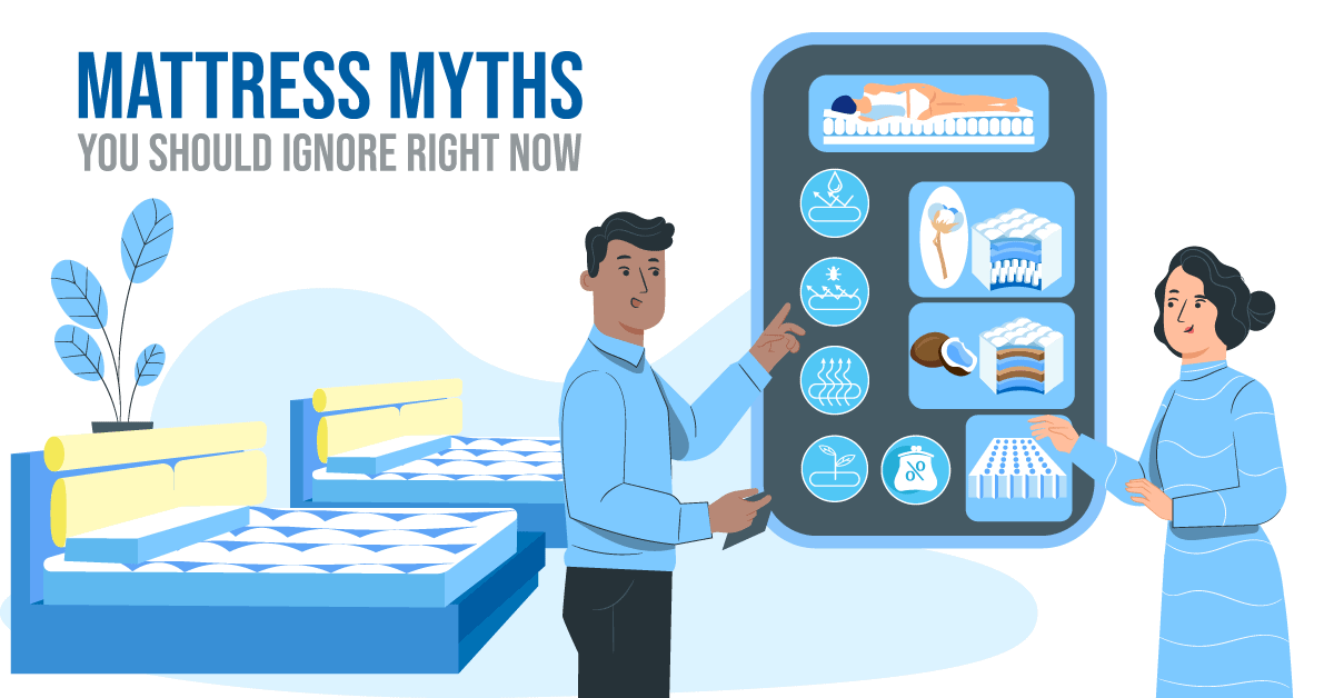 10 Mattress Myths You Should Ignore Right Now • InsideBedroom