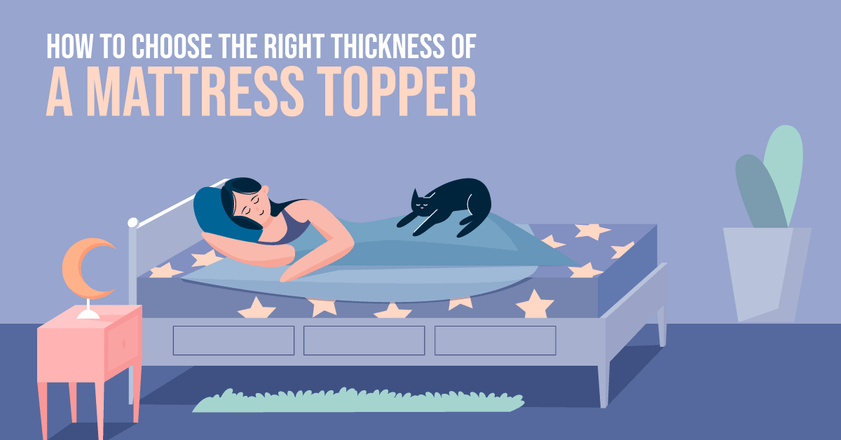 mattress topper thickness and body weight