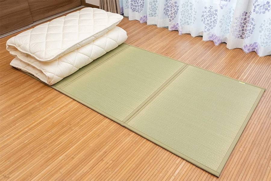 FULI Japanese Traditional Igusa (Rush Grass) Tatami Mattress